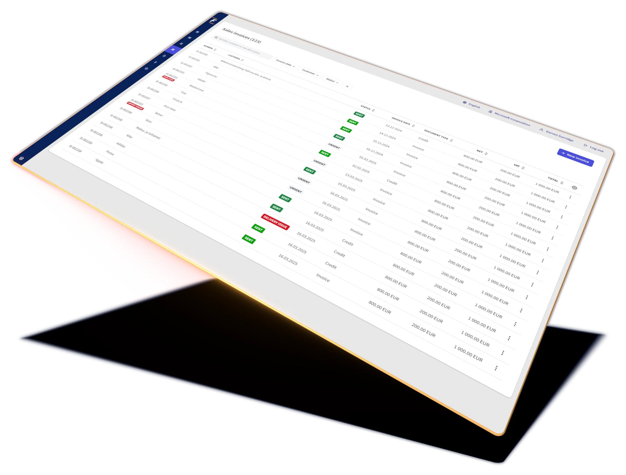 Ekran platformy Fitek: konwersja PDF do Peppol